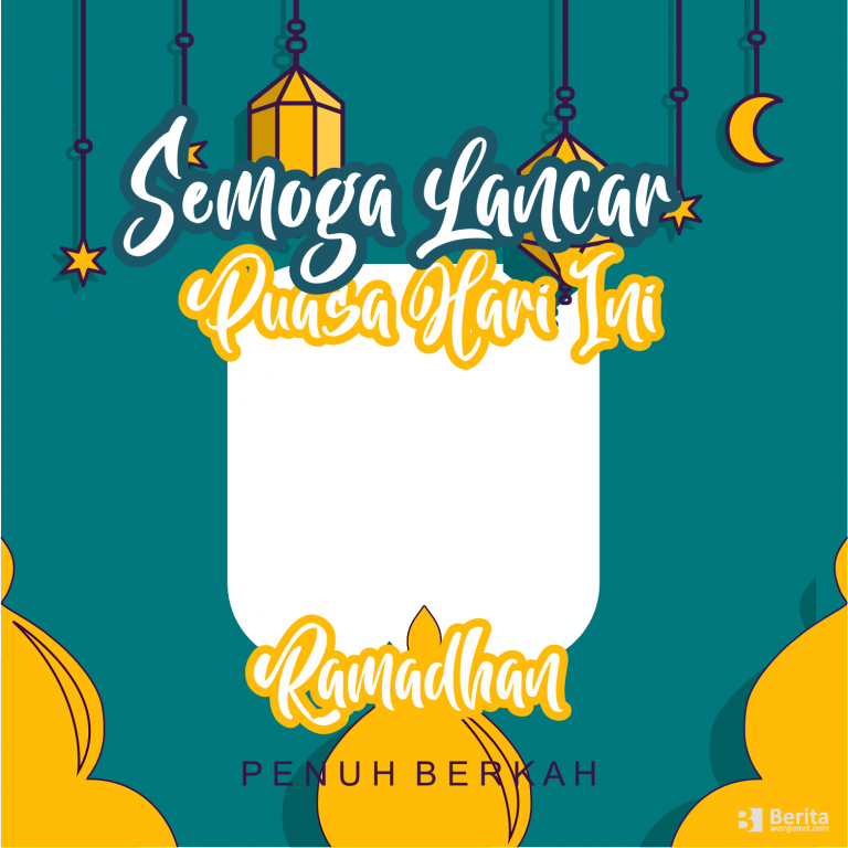 Twibbon Ramadhan - Marhaban ya ramadhan, bulan suci sebentar lagi akan